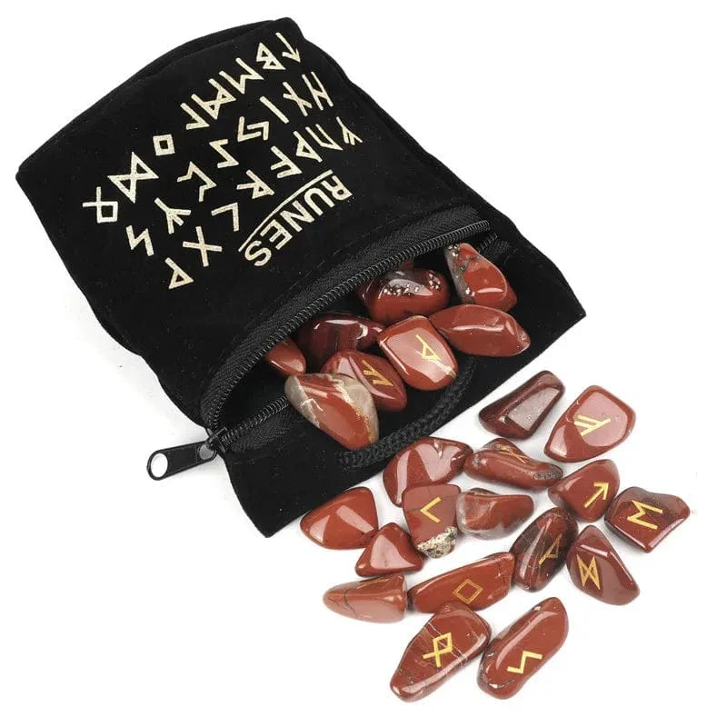 25PCS  Crystal Engraved Rune Stones - Image 9