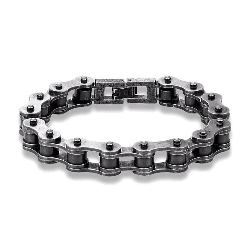 Biker Motorcycle Chain Bracelet - Image 6