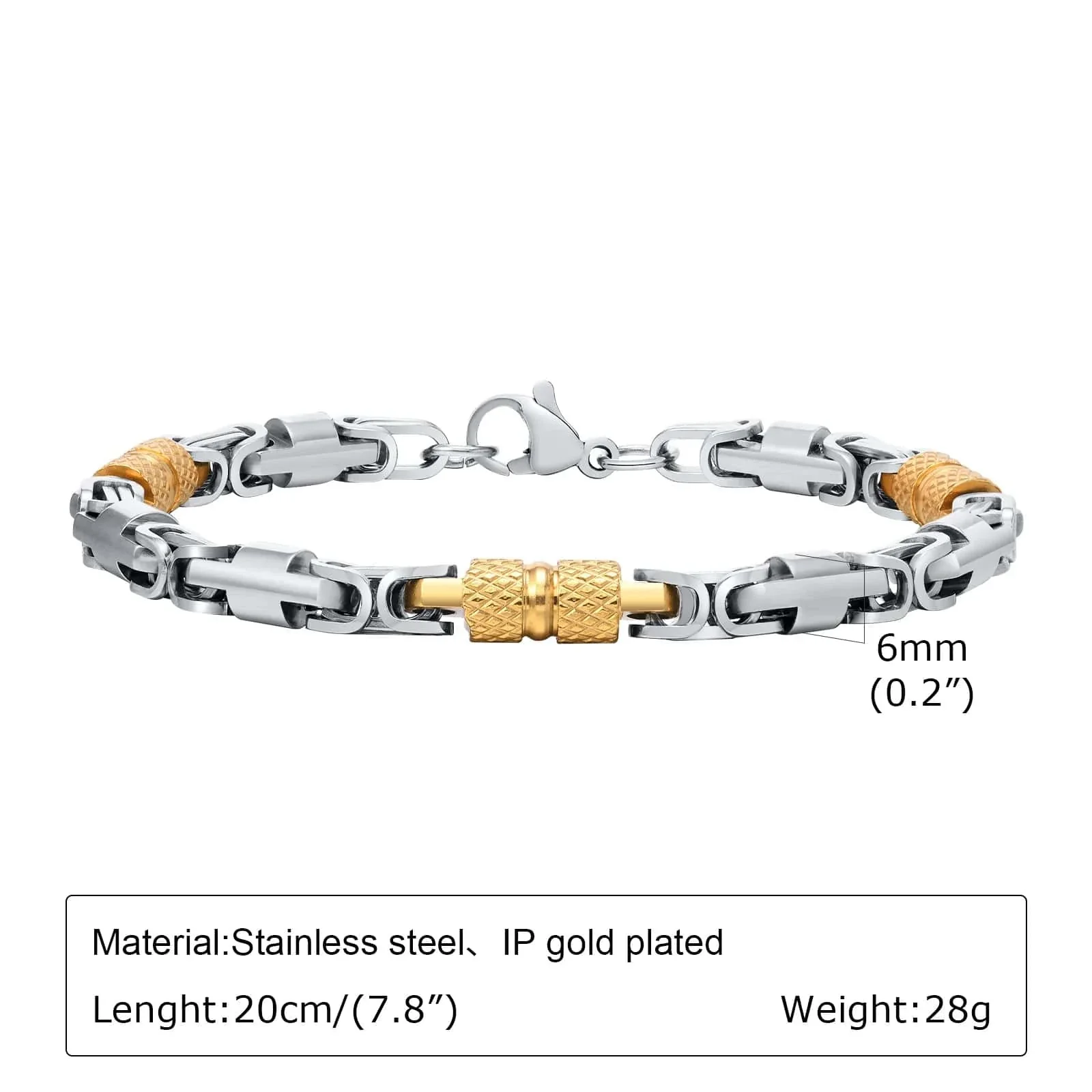 Bold Byzantine Punk Bracelet - Image 15