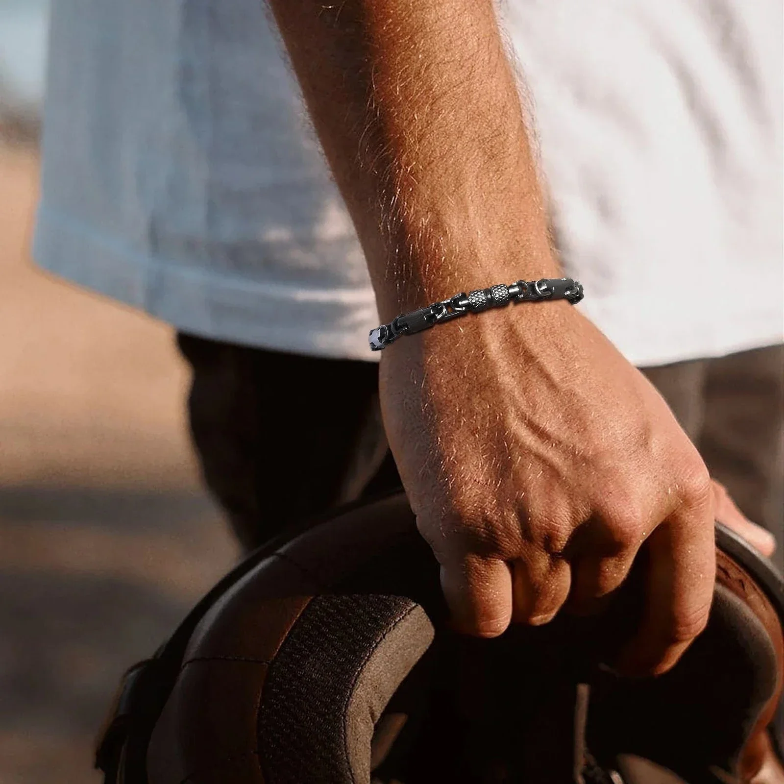 Bold Byzantine Punk Bracelet - Image 7
