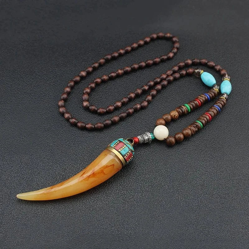 108 Mala Beads – Buddhist Prayer Nepalese Necklace - Image 5