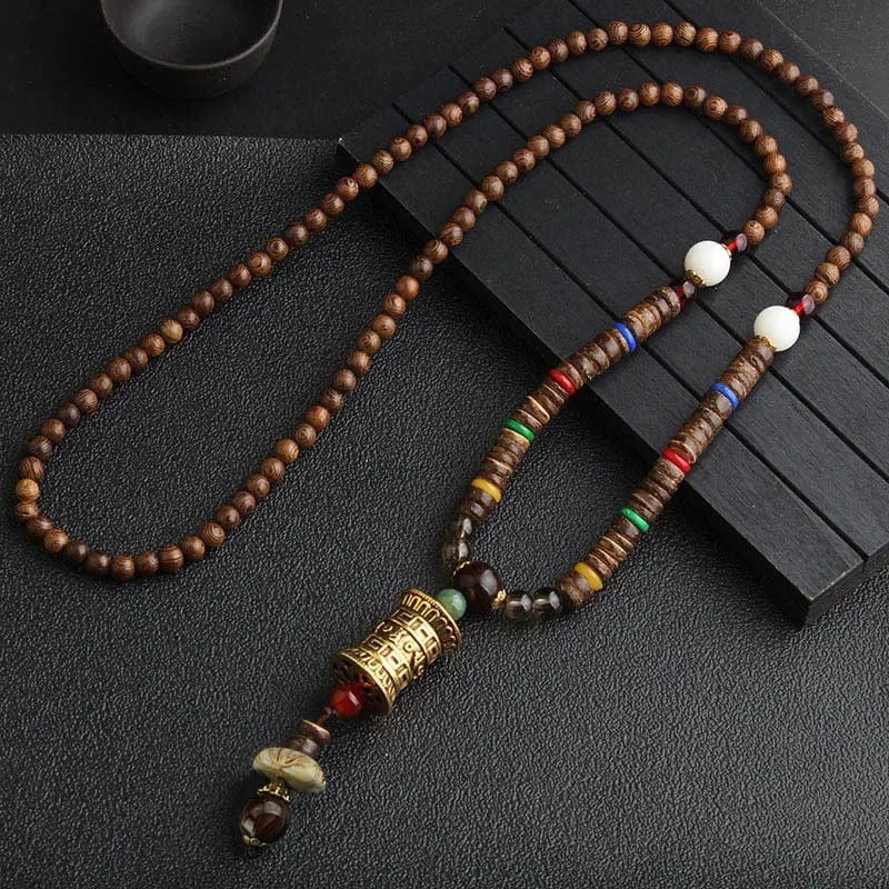 108 Mala Beads – Buddhist Prayer Nepalese Necklace - Image 6