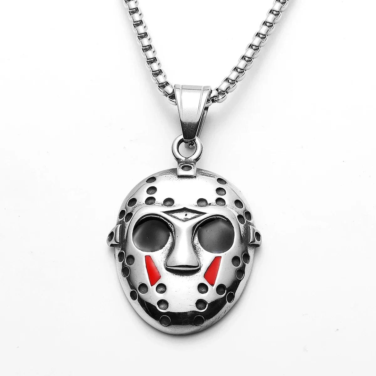 Friday Jason Mask Stainless Steel Necklace - Image 8