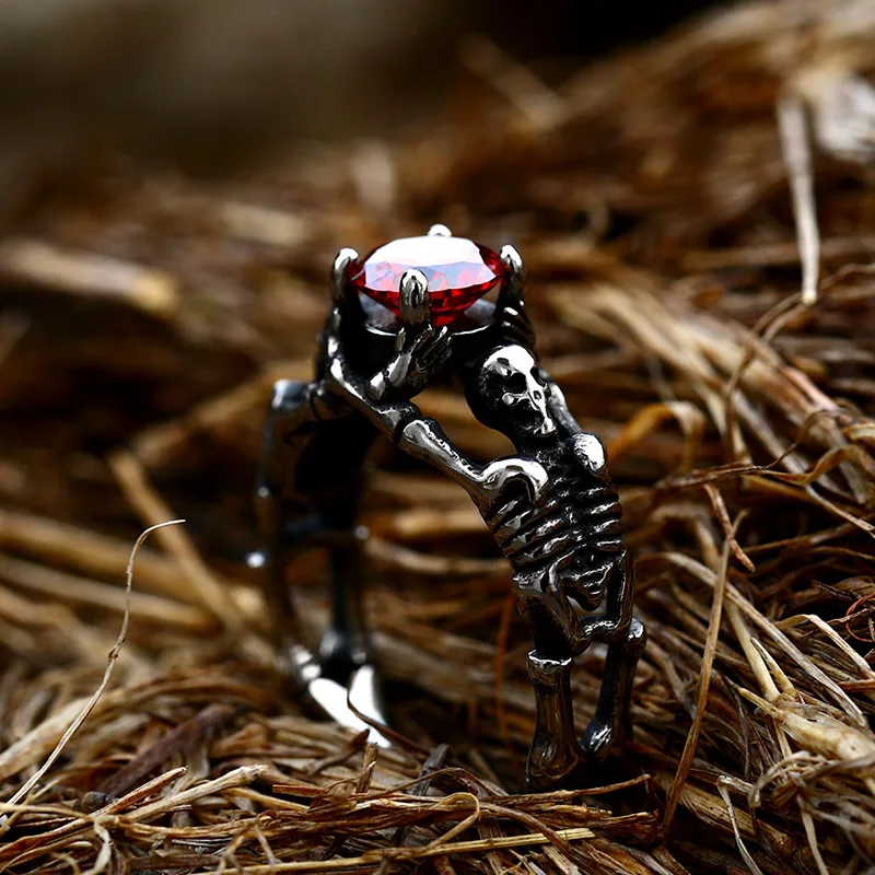 Gothic Skeleton Rings - Image 13