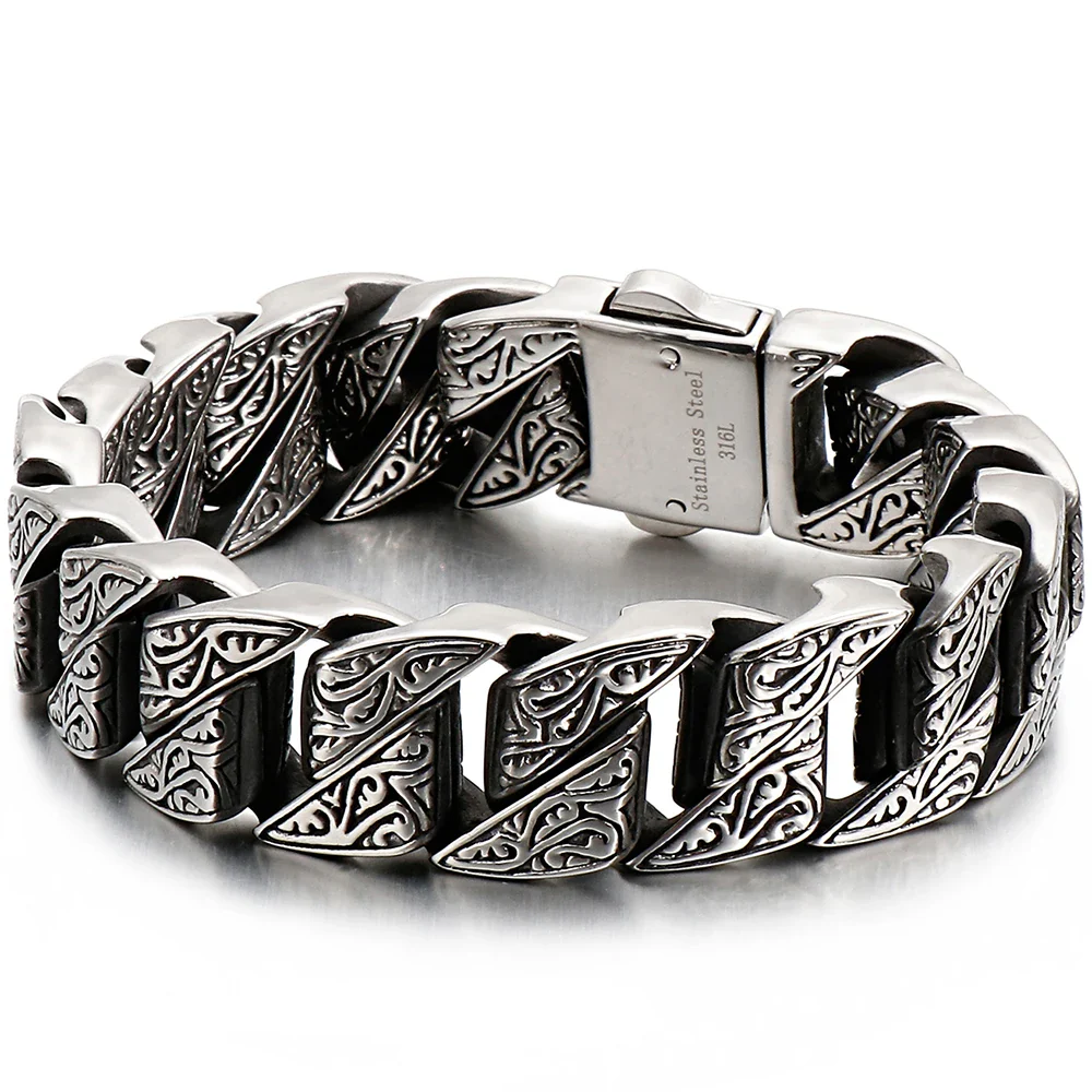 Heavy Viking Link Bracelet - Image 6