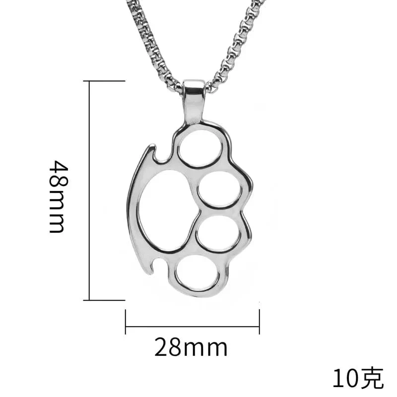 Knuckle Dusters Necklace - Image 10