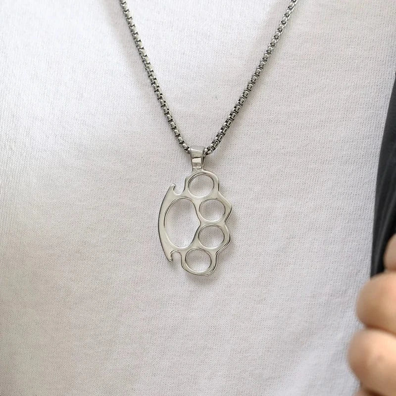 Knuckle Dusters Necklace - Image 3