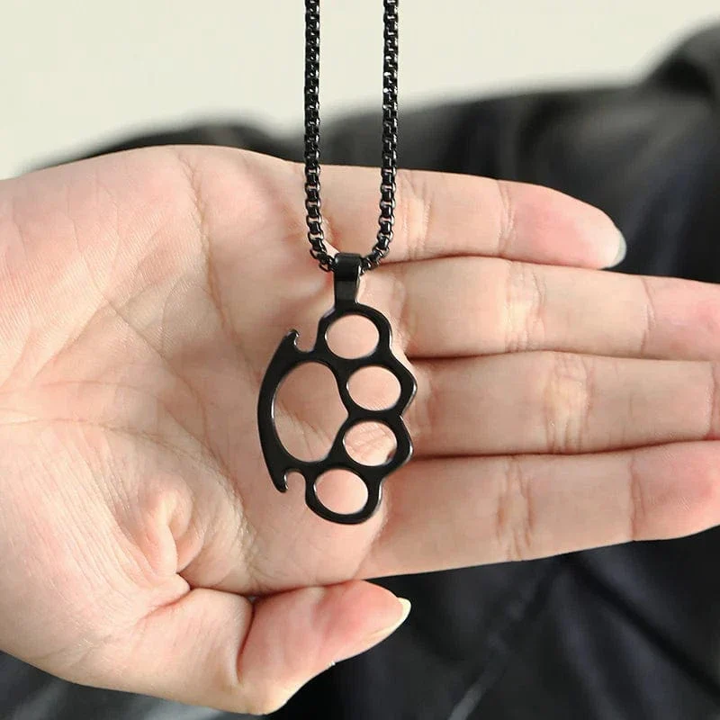 Knuckle Dusters Necklace - Image 4