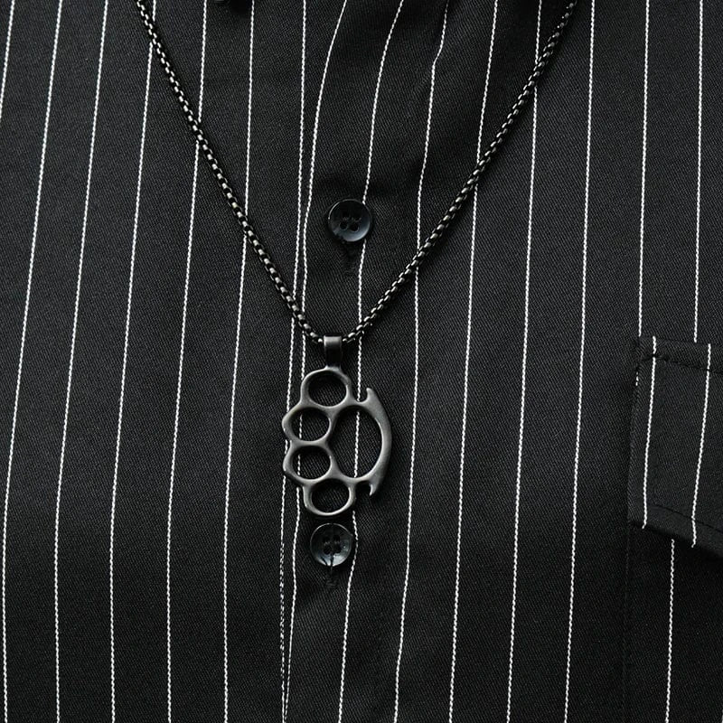 Knuckle Dusters Necklace - Image 5