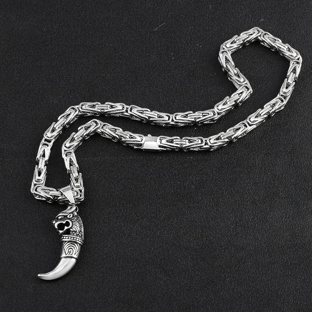 LION'S CLAW EMPEROR CHAIN NECKLACE - Image 4