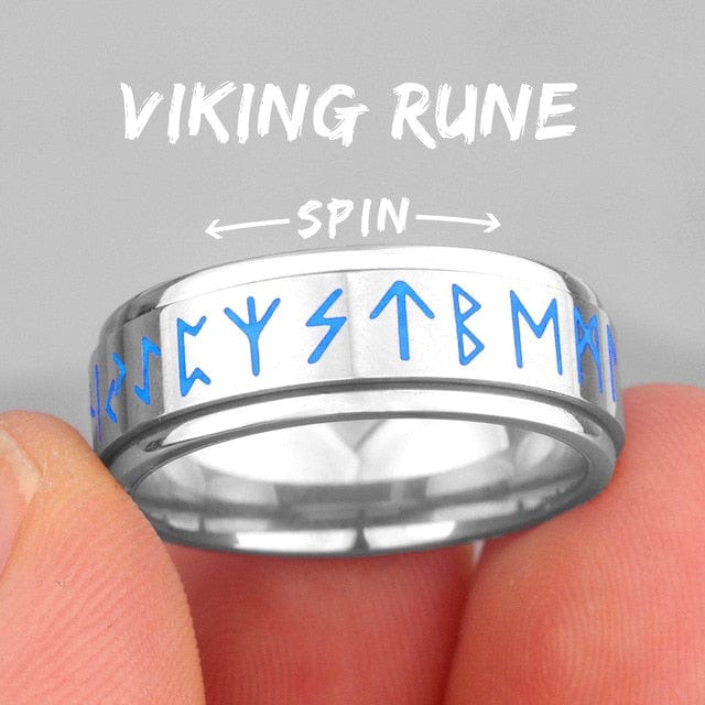 Magic Runes Luminous Spin Ring - Image 4