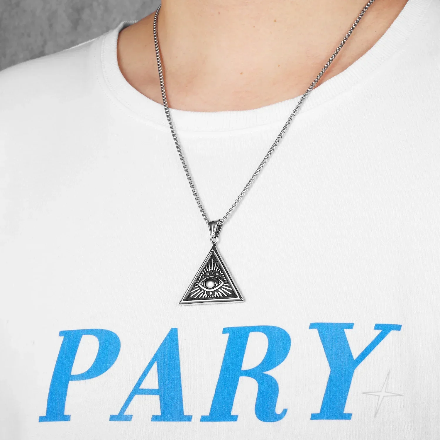 Masonic Illuminati Eye Amulet Necklaces - Image 11