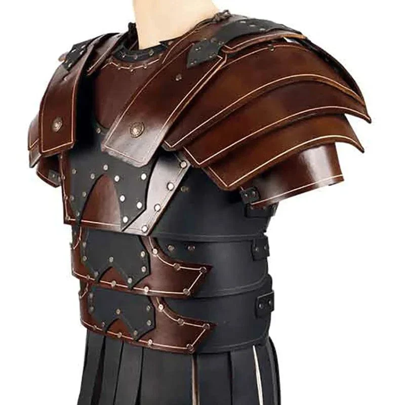 Ancient Roman Medieval Viking Shoulder Armor - Image 6