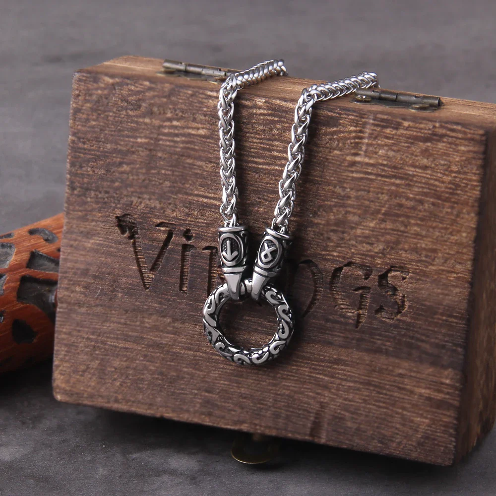 Nordic Viking Rune Necklace - Image 3