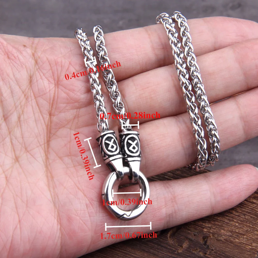 Nordic Viking Rune Necklace - Image 5