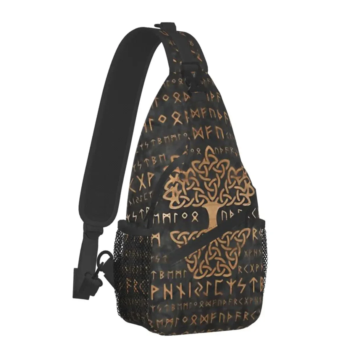 Vikings Crossbody Bag – Norse Runic Shoulder Bag - Image 26