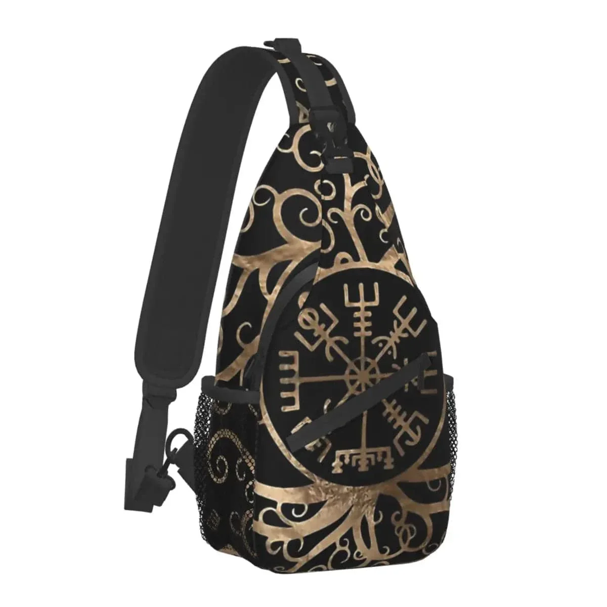 Vikings Crossbody Bag – Norse Runic Shoulder Bag - Image 7