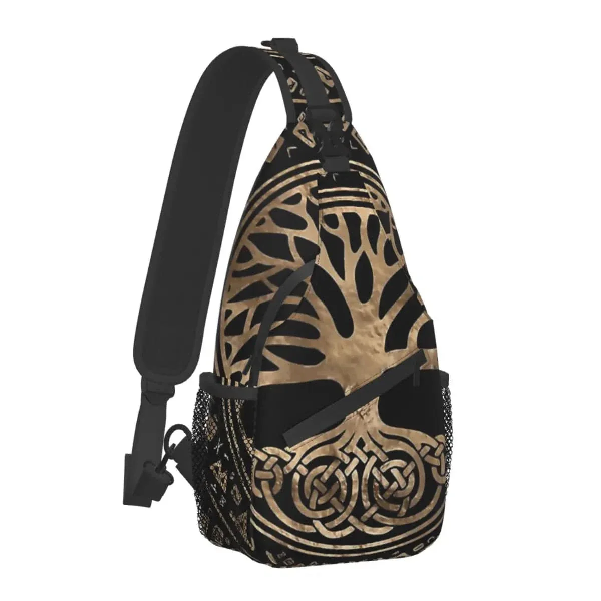Vikings Crossbody Bag – Norse Runic Shoulder Bag - Image 9