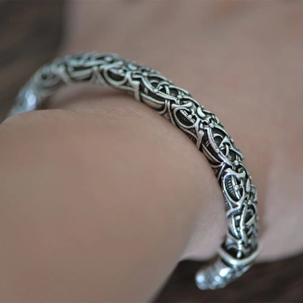 Odin's Ravens Viking Armring Bracelet - Image 10