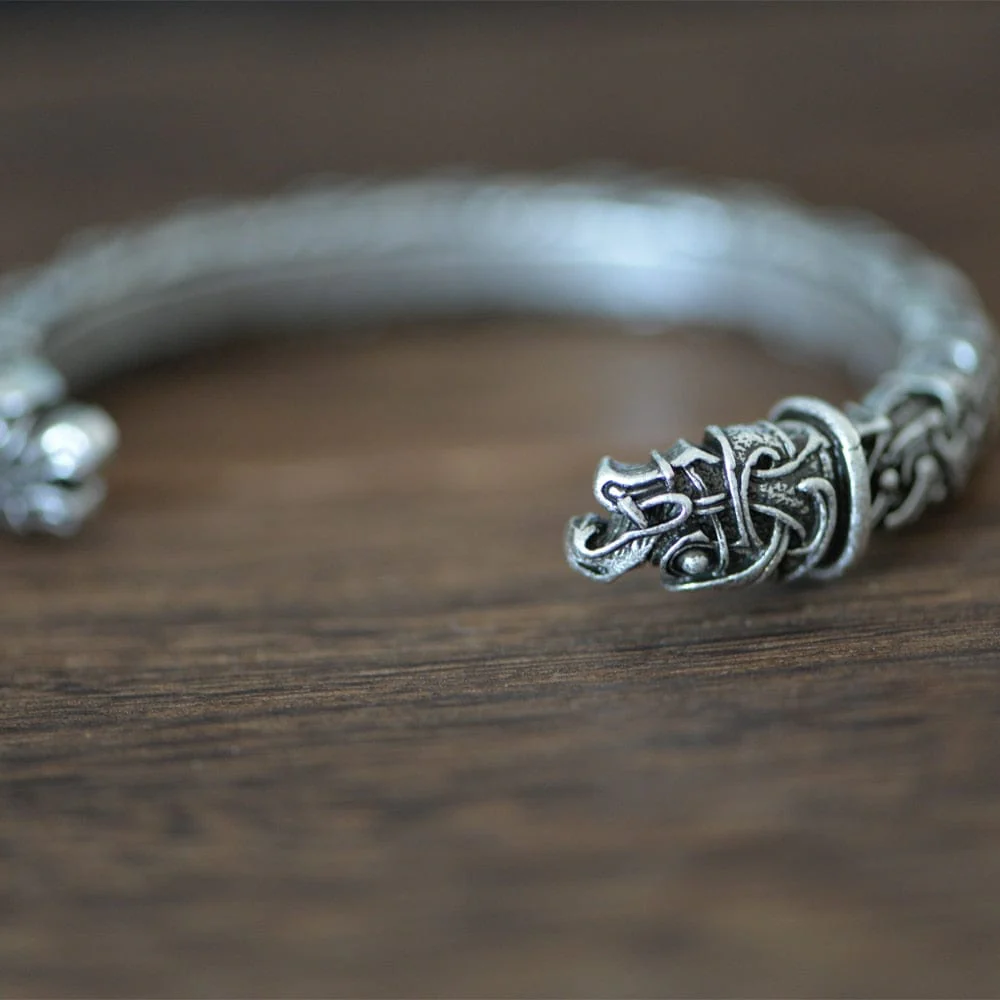 Odin's Ravens Viking Armring Bracelet - Image 7
