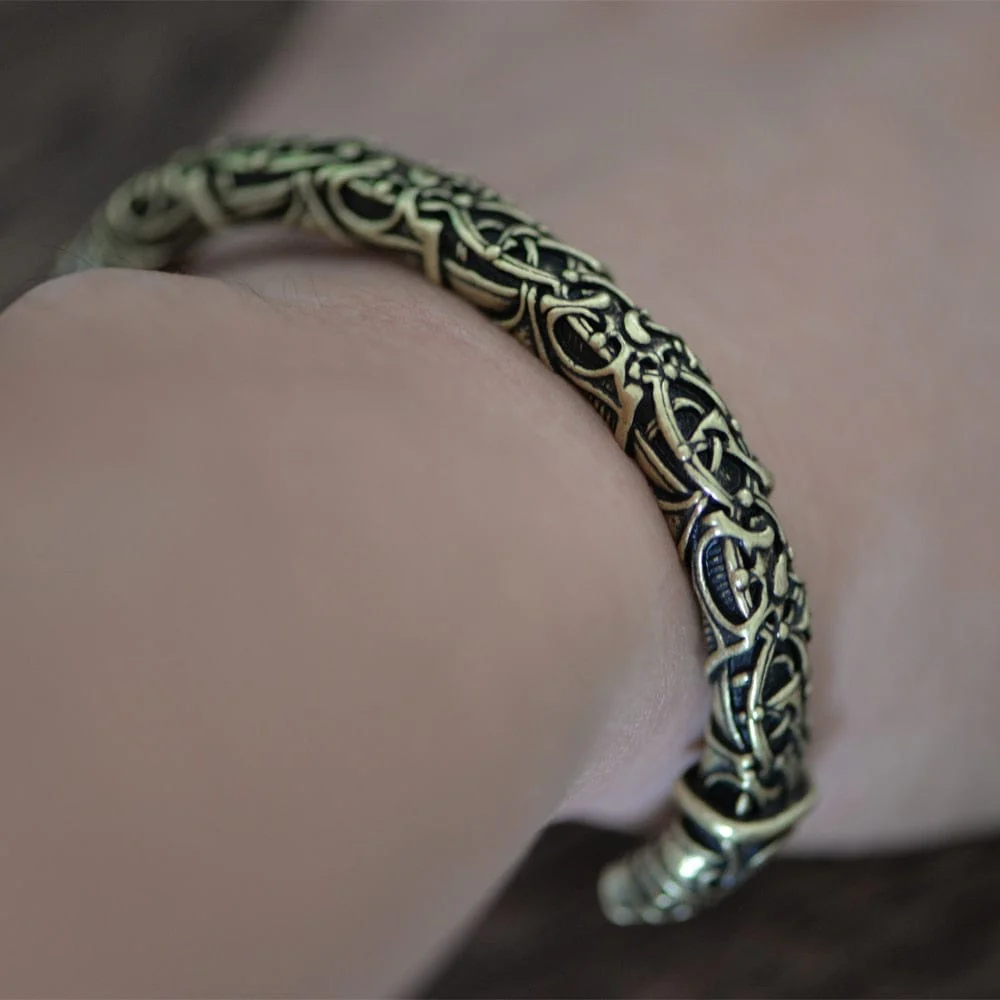 Odin's Ravens Viking Armring Bracelet - Image 9