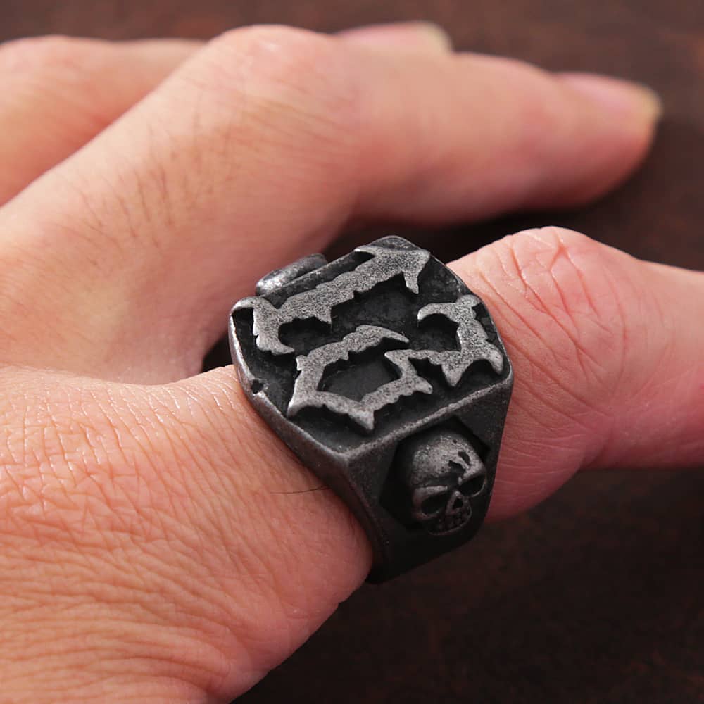 Number Thirteen Biker Ring - Image 11