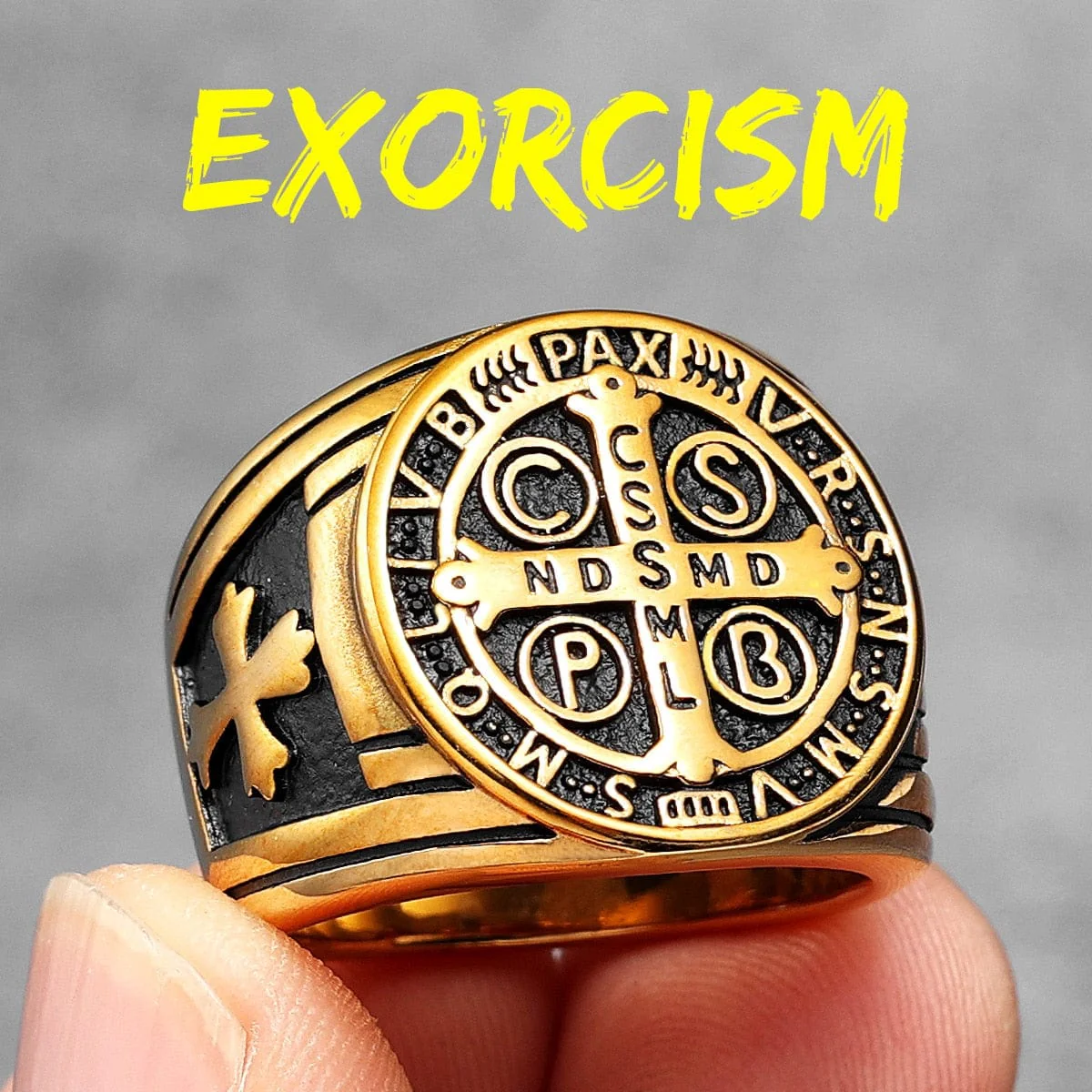 Saint Benedict Cross Ring - Image 10