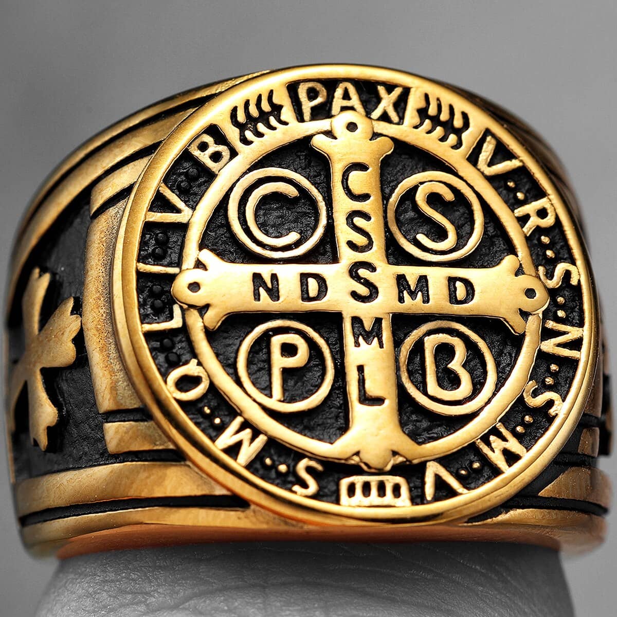 Saint Benedict Cross Ring - Image 11