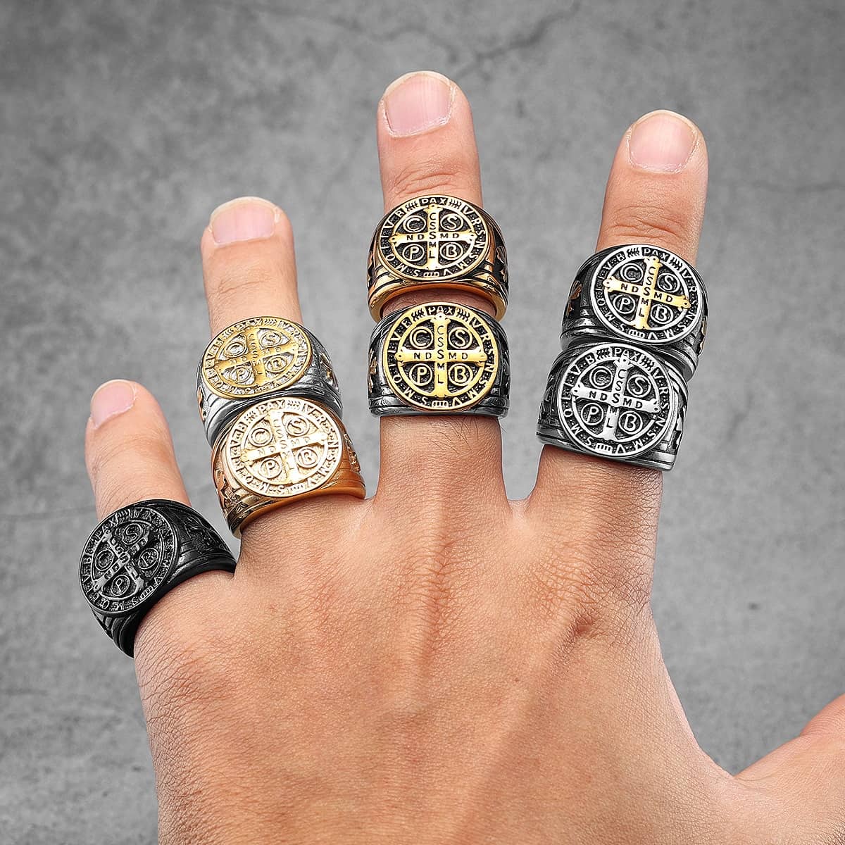 Saint Benedict Cross Ring - Image 14