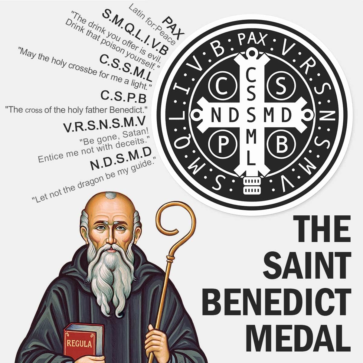 Saint Benedict Cross Ring - Image 16