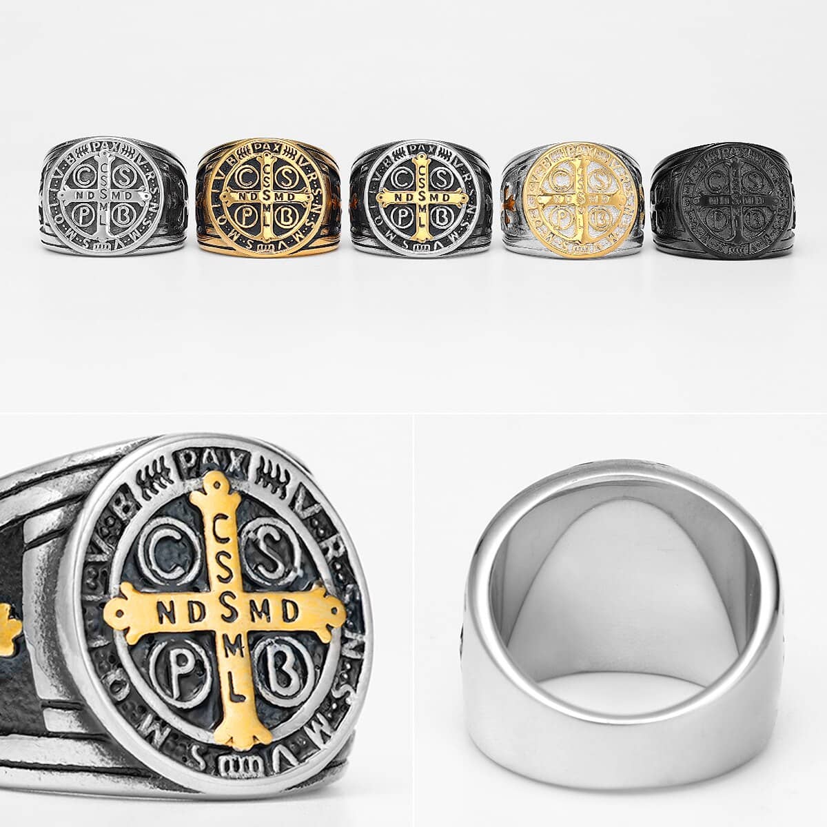Saint Benedict Cross Ring - Image 17
