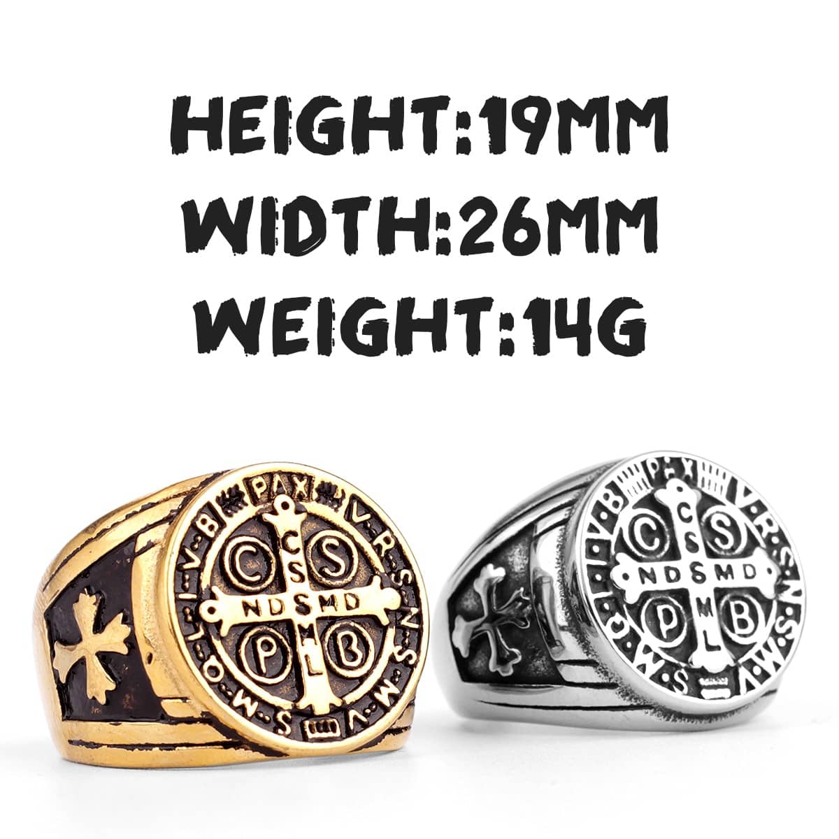 Saint Benedict Cross Ring - Image 18