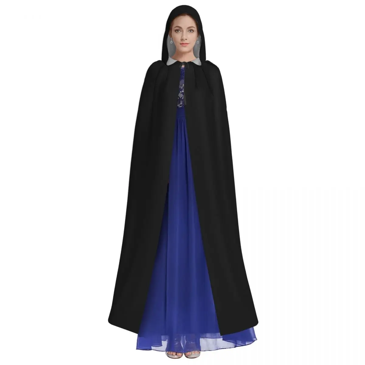 See You in Valhalla Cloak – Skull Viking Hooded Cape for Warriors - Image 3