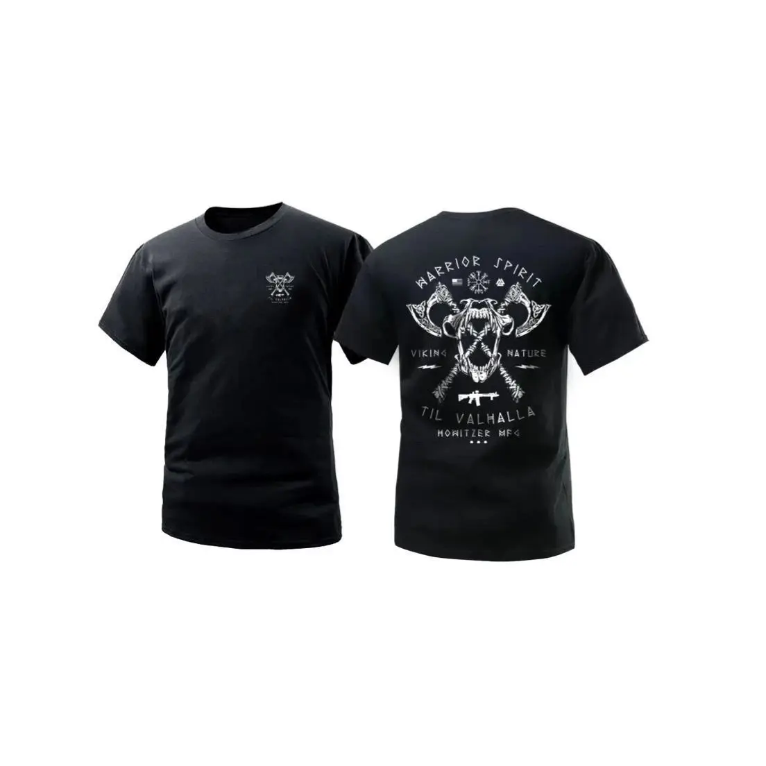 Tactical Military T-Shirt – Warrior Graphic Tee for Men - Image 4