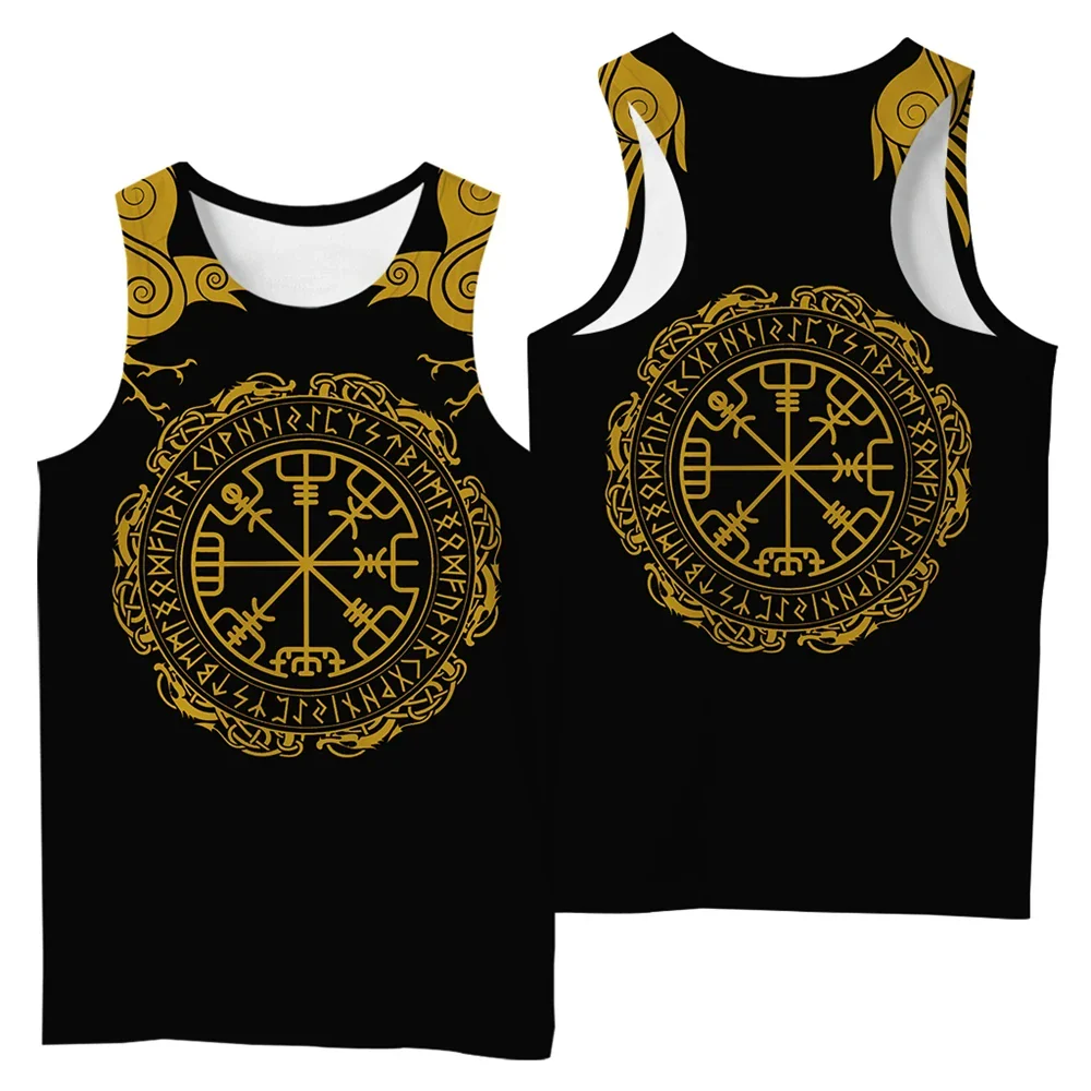Norse Symbols Modern Viking Tank Top - Image 6