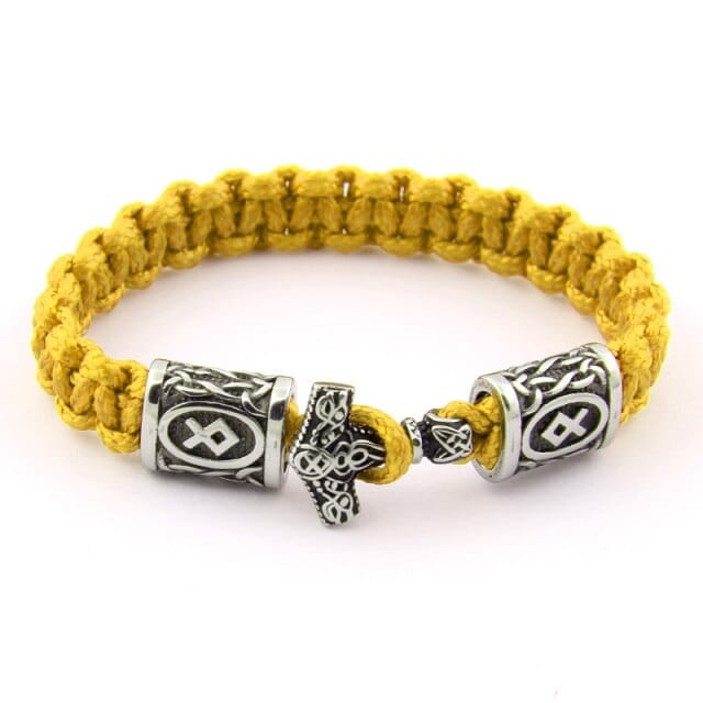 Thor's hammer braided Bracelet - Image 9