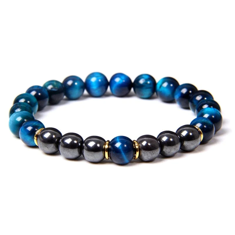 Tiger Eye Hematite Stone Bracelets - Image 36