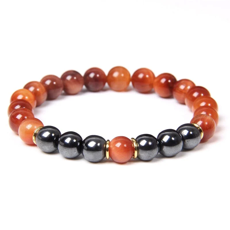 Tiger Eye Hematite Stone Bracelets - Image 37