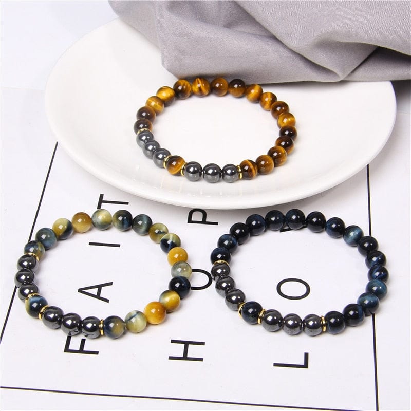 Tiger Eye Hematite Stone Bracelets - Image 41