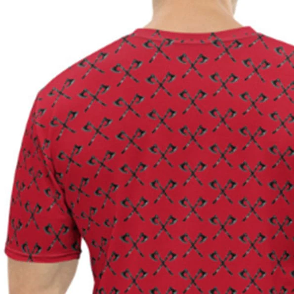 Viking Axes All Over Print Men's T-Shirt - Image 5