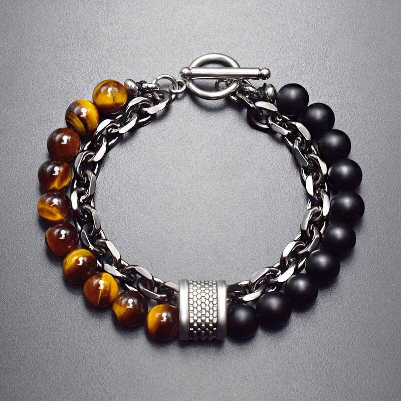 Lava Stone and Chain Bracelet - Image 18