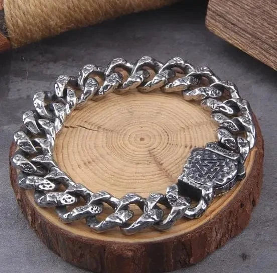 Vikings Cuban Link Chain Bracelet - Image 7