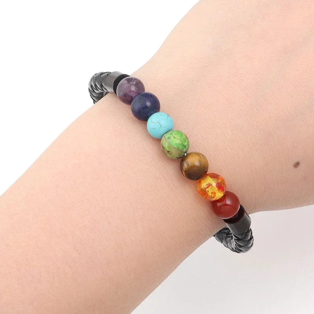 Seafarer Beads Leather Bracelet - Image 13