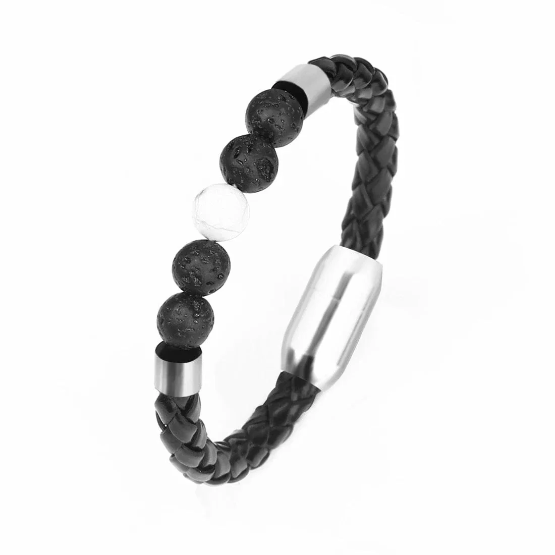Seafarer Beads Leather Bracelet - Image 4