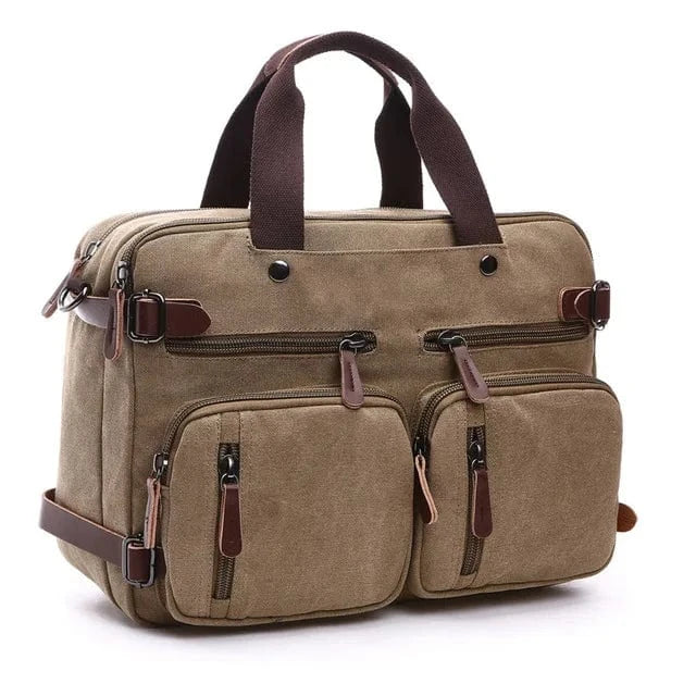 Vintage Canvas Travel Bag - Image 7