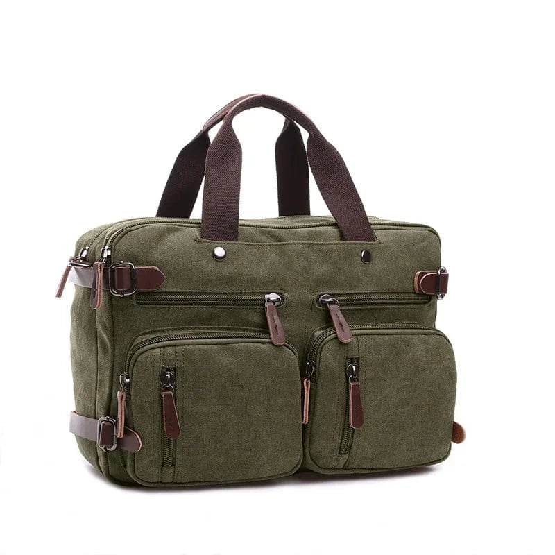 Vintage Canvas Travel Bag - Image 9