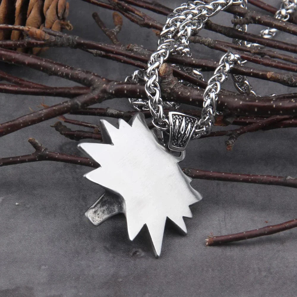 Witcher Wolf head Necklace - Image 10